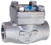 Clapet de retenue inox forgé à bille avec ressort Sferaco 359