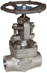 Robinet à soupape forgé à souder pour vapeur et hydrocarbures Sferaco 452 SW