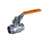 Vanne à boisseau sphérique inox haute température Sferaco 714
