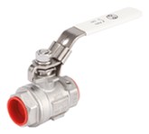Vanne à boisseau sphérique acier inoxydable dégraissée oxygène Sferaco 7143 FEMELLE FEMELLE