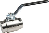 Vanne à tournant sphérique inox à passage standard Sferaco 735D