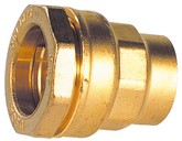 Raccord de réparation laiton droit femelle réduit pour tube polyéthylène Sferaco 875
