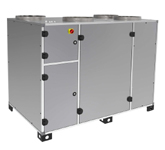 Centrale de traitement d air double flux avec échangeur à contre-courant Vim CAD HR BASIC TOP