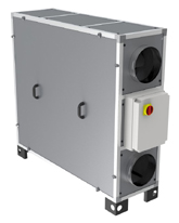 Centrale de traitement d air double flux verticale haut rendement Vim CAD HR DUO V