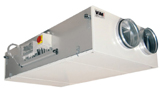 Centrale de traitement d air double flux plafonnière avec échangeur à contre-courant Vim CAD HR GLOBAL LP FW