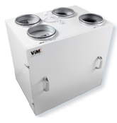 Centrale double flux haut rendement murale Vim CAD HR Mural UP 450