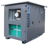Centrale de traitement d'air double flux avec échangeur rotatif Vim CAD O INTEGRAL