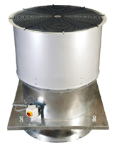 Ventilateur axial de rejet vertical Vim HGTT-V