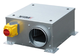 Caisson de ventilation double flux à moteur ECM Vim KMDT ECOWATT