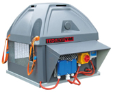 Tourelle centrifuge de désenfumage haute température Vim TEDH/V F400 ECOWATT