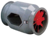 Ventilateur axial tubulaire haute température Vim TET