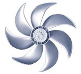 Ventilateur axial à moteur asynchrone Ziehl Abegg Ziehl-Abegg FN091-ADQ.6N.V7P2 (156214)