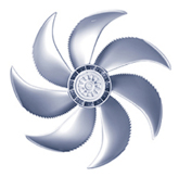 Ventilateur axial standard à moteur asynchrone Ziehl Abegg Ziehl-Abegg FN040-VDW.0F.A7P1 (156642)