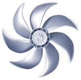 Ventilateur axial standard à moteur asynchrone Ziehl Abegg Ziehl-Abegg FN056-SDK 4F V7P2 (159453)