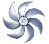 Ventilateur centrifuge motorisé à haute performance énergétique Ziehl Abegg Ziehl-Abegg FN063-VDK 6N-V7P6 (169011)