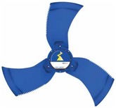 Ventilateur axial basse pression à moteur électronique Ziehl-Abegg FE2OWLET-ECBLUE FN125