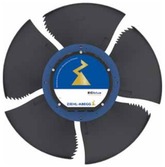 Ventilateur axial basse pression à moteur électronique commuté Ziehl-Abegg FE2OWLET-ECBLUE FN045