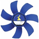 Ventilateur hélicoïde haute pression à moteur électronique Ziehl-Abegg FE2OWLET-ECBLUE FN071
