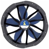 Ventilateur hélicoïde haute pression à moteur électronique Ziehl-Abegg FE2OWLET-ECBLUE ZAPLUS ZN091