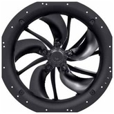 Ventilateur axial basse pression pour courant alternatif monophasé Ziehl-Abegg ZF063-6E_4I_5R2
