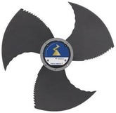 Ventilateur axial pour pompe à chaleur à faibles émissions sonores Ziehl-Abegg FPOWLET