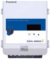 Variateur de fréquence monophasé avec filtre sinusoïdal intégré Ziehl-Abegg FXET AMQ