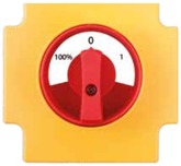 Interrupteur principal avec fonction de dérivation pour variateur de fréquence Ziehl-Abegg S-E-20/S-D-25/S-D-50