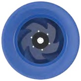 Roue de ventilateur centrifuge à aubes profilées Ziehl-Abegg RH ZABLUEFIN
