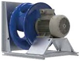 Ventilateur plug fan centrifuge haute performance Ziehl-Abegg ZABLUEFIN ER50I ZAMOTPREMIUM IE3