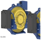 Moteur synchrone gearless pour ascenseur Ziehl-Abegg ZADISC SL506 / SL510