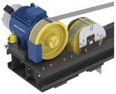 Châssis de support pour motoréducteur d'ascenseur Ziehl-Abegg ZAFRAME MS8000B